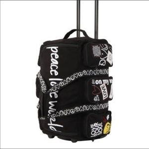 NWB & NWT Peace Love World Rolling Duffle/Carry on